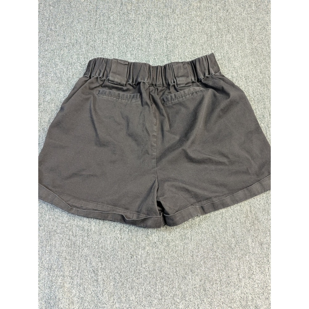 Express x Olivia Culpo Womens Black Cargo Utility Shorts High Waisted Size 6 - Picture 7 of 13